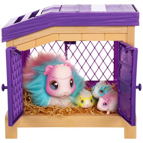 Little Live Pets Mama Surprise Guinea Pigs Playset .